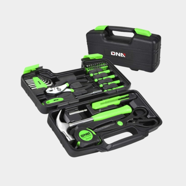 5 DNA MOTORING 39-Piece Household Tool Set General Repair - Image 1